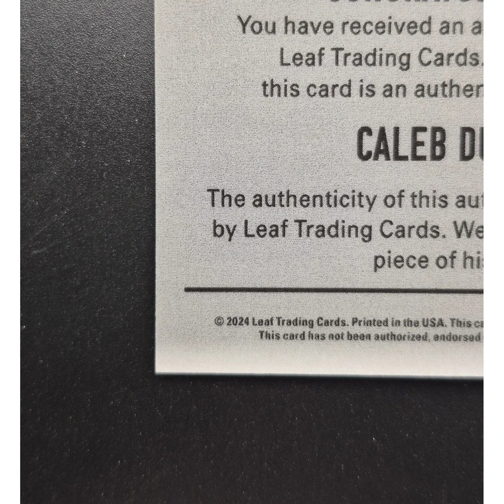 2024 Leaf Metal Baseball Prospect‎ Auto RC #/12 Caleb Durbin 🔥📈